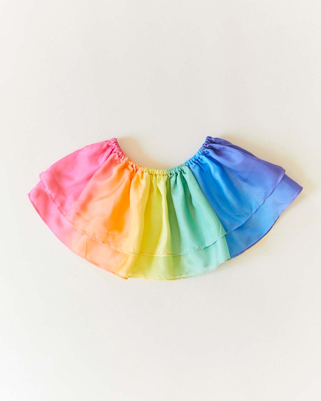 silk rainbow tutu