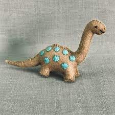 Mini Wool Dinosaur