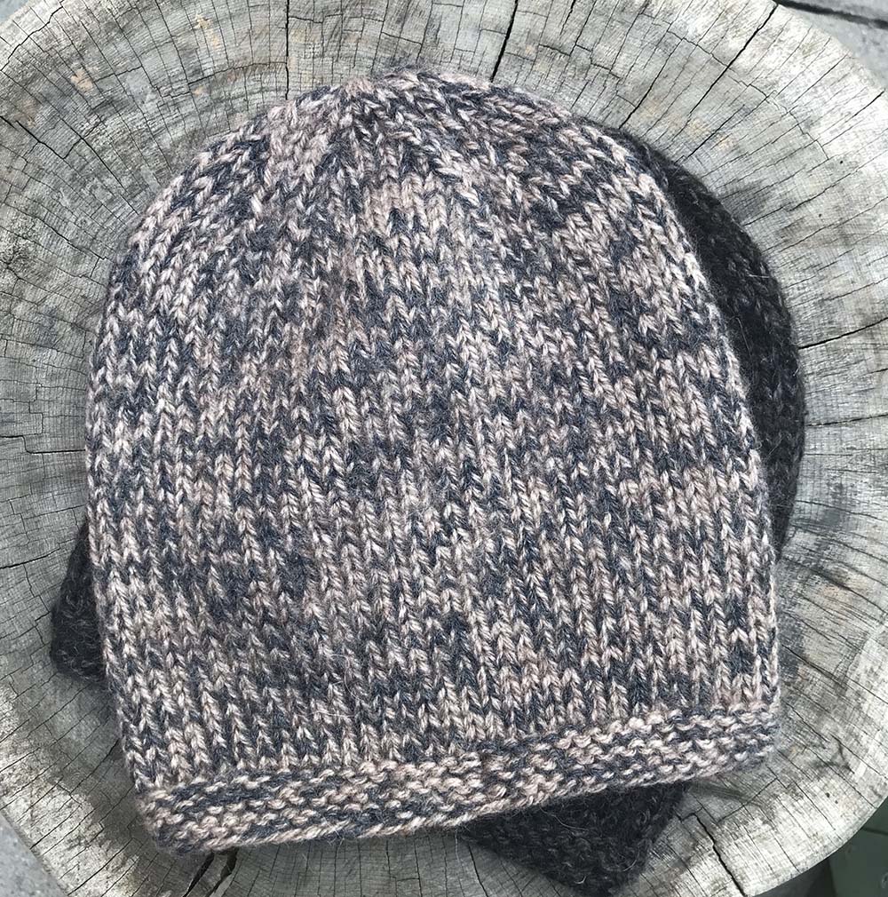 Andes gifts toddler wool beanie ash grey