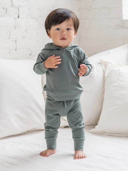 Cruz Baby Joggers in Solid Balsam