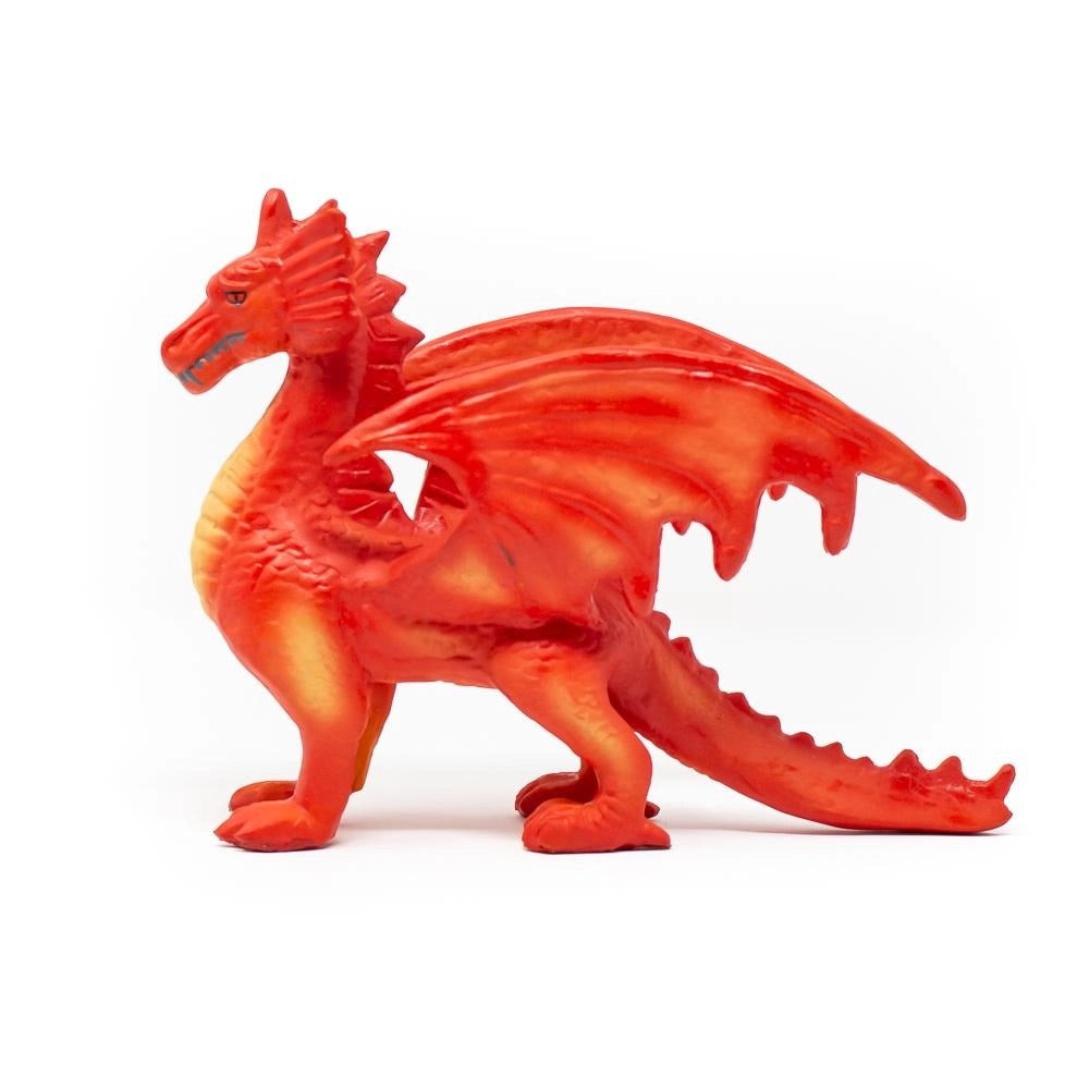 Red Natural Rubber Dragon