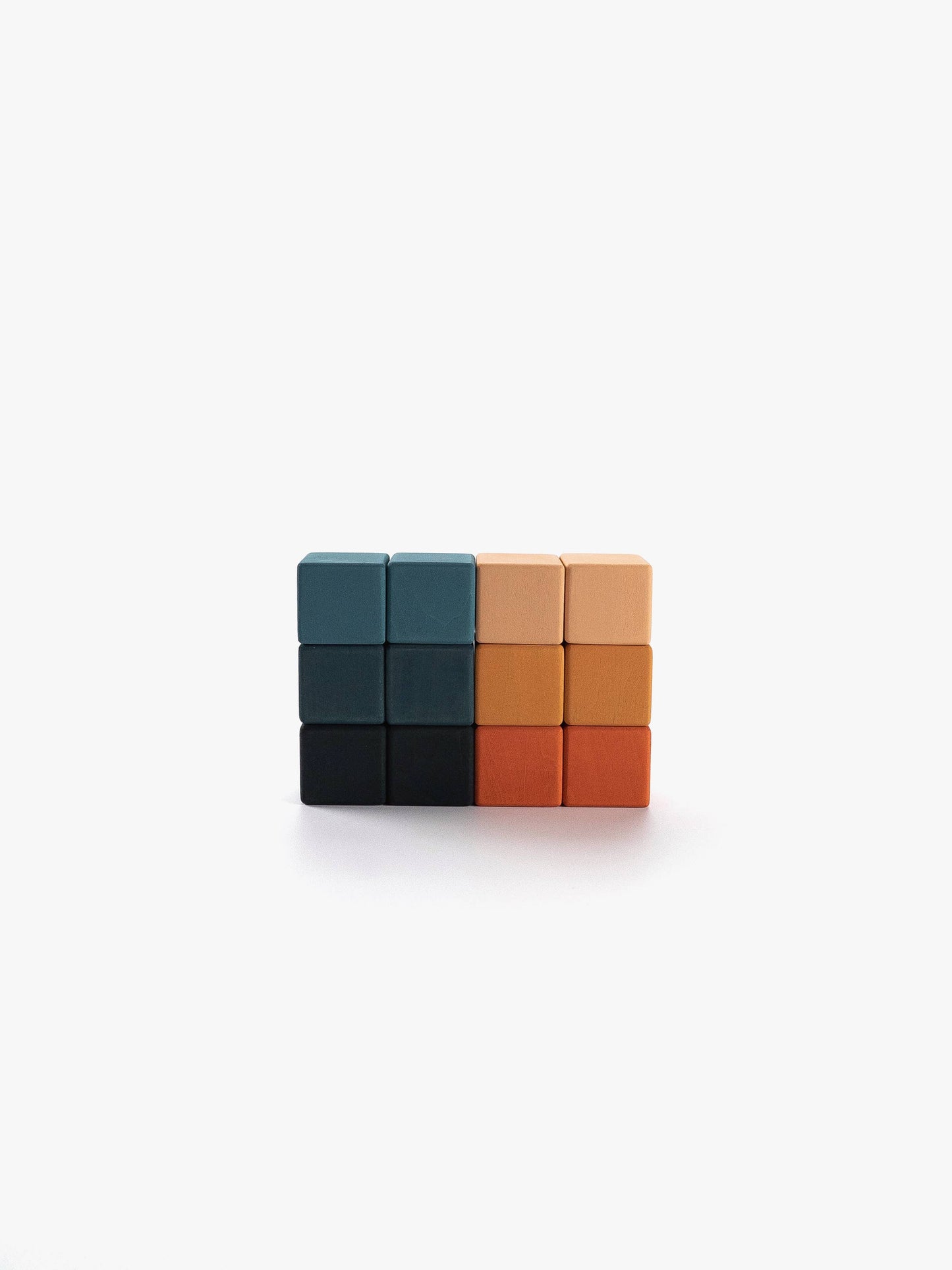 Wooden Mini Blocks Set by sago concepts lagoon- 12pcs