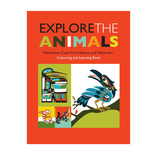 Explore the Animals Coloring Book