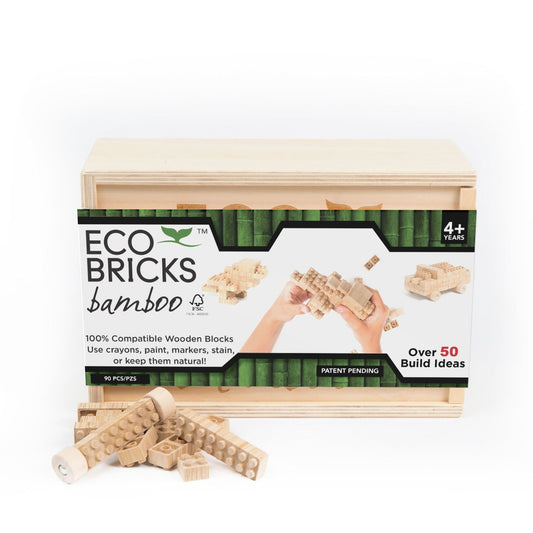 Eco-Bricks™ Bamboo 90-Piece