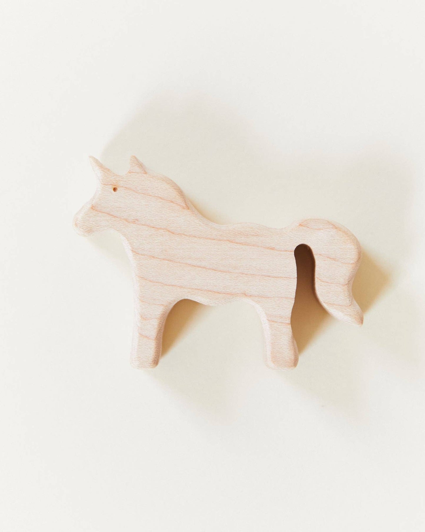 Maple wood unicorn flat lay