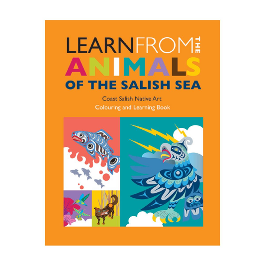 Learn from the Animals of the Salish Sea Coloring Book