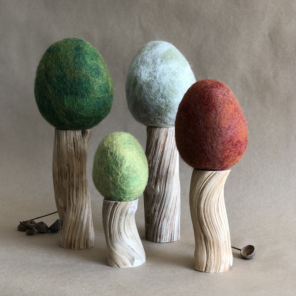 Four Seasons Wool Felt Trees