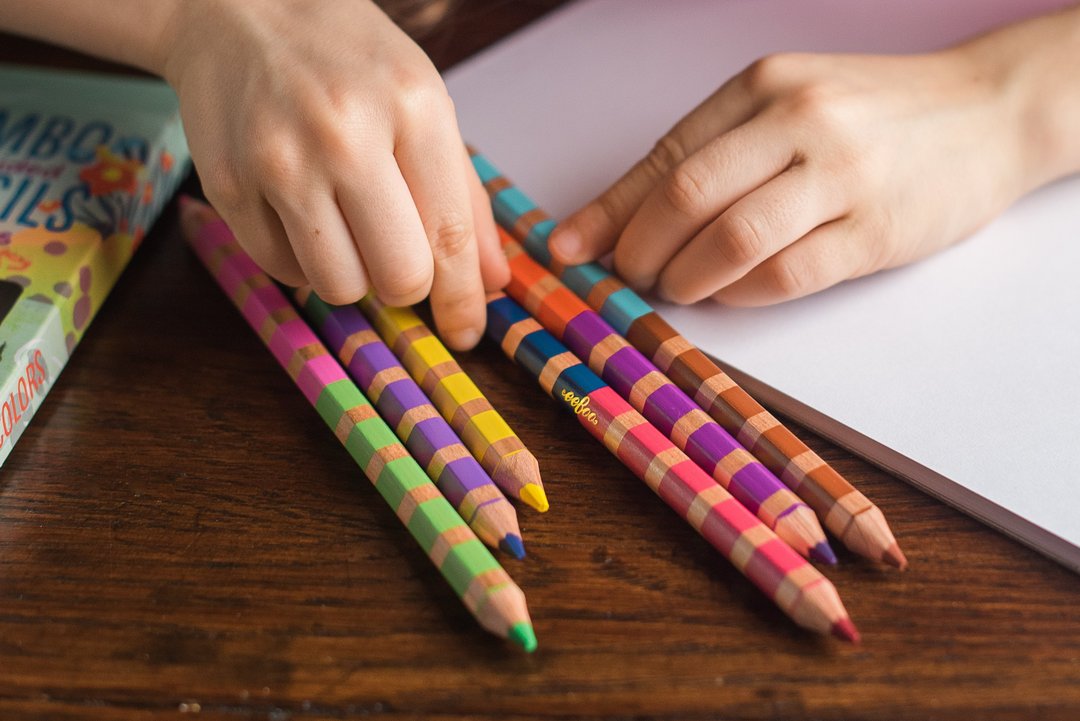 Otter Notebook And Jumbo Pencils Set