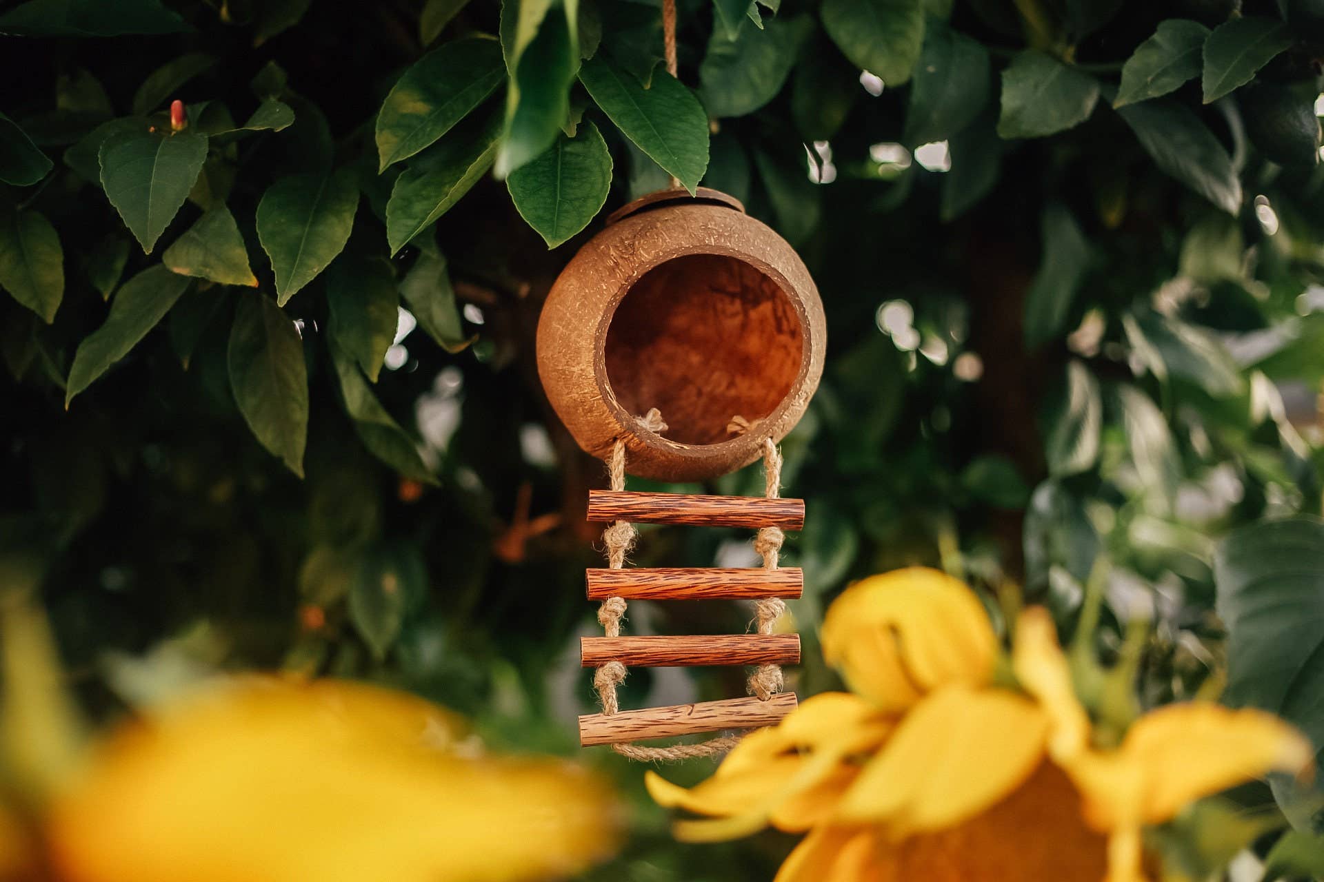 Hanging Fairy House