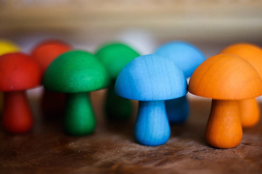 Colored Mushrooms