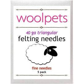 fine wool felting needles
