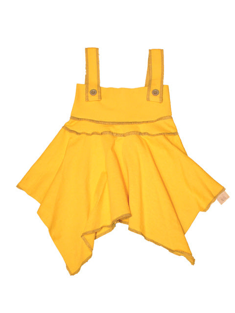 Organic Mustard Skirt Dress Combo