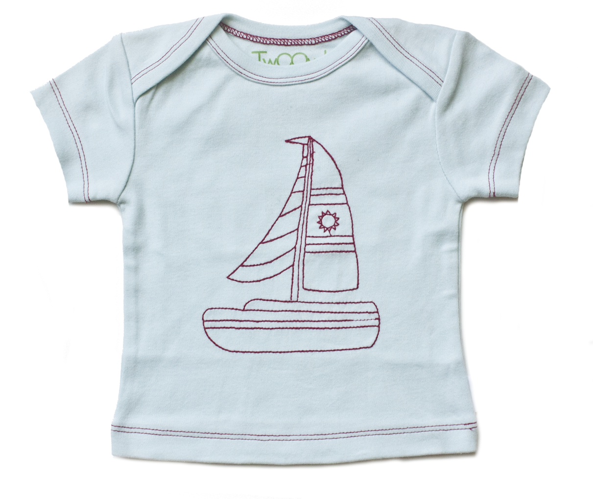 Sailboat Baby Short Sleeve Tee