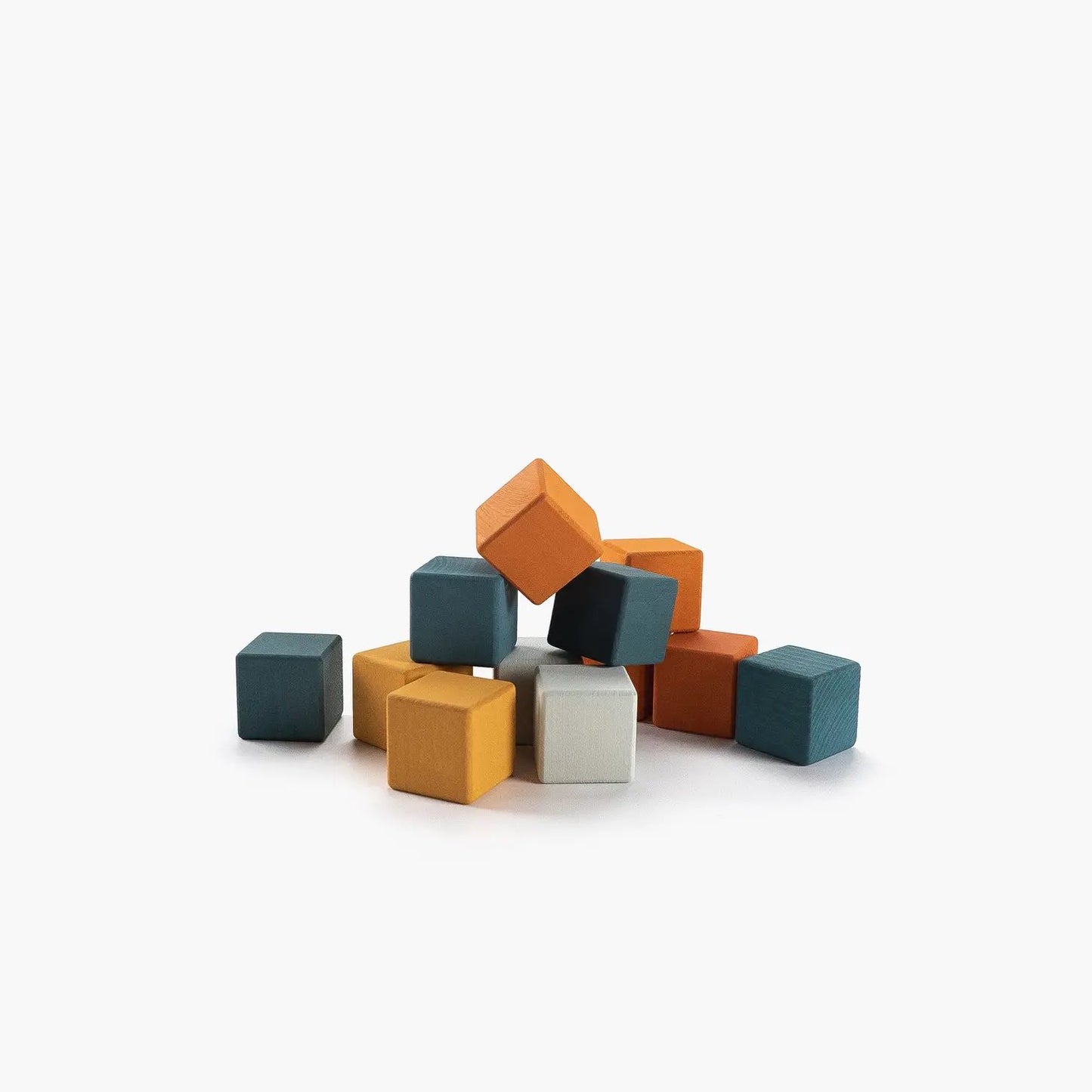 Wooden Mini Blocks Set by sago concepts lagoon- 12pcs