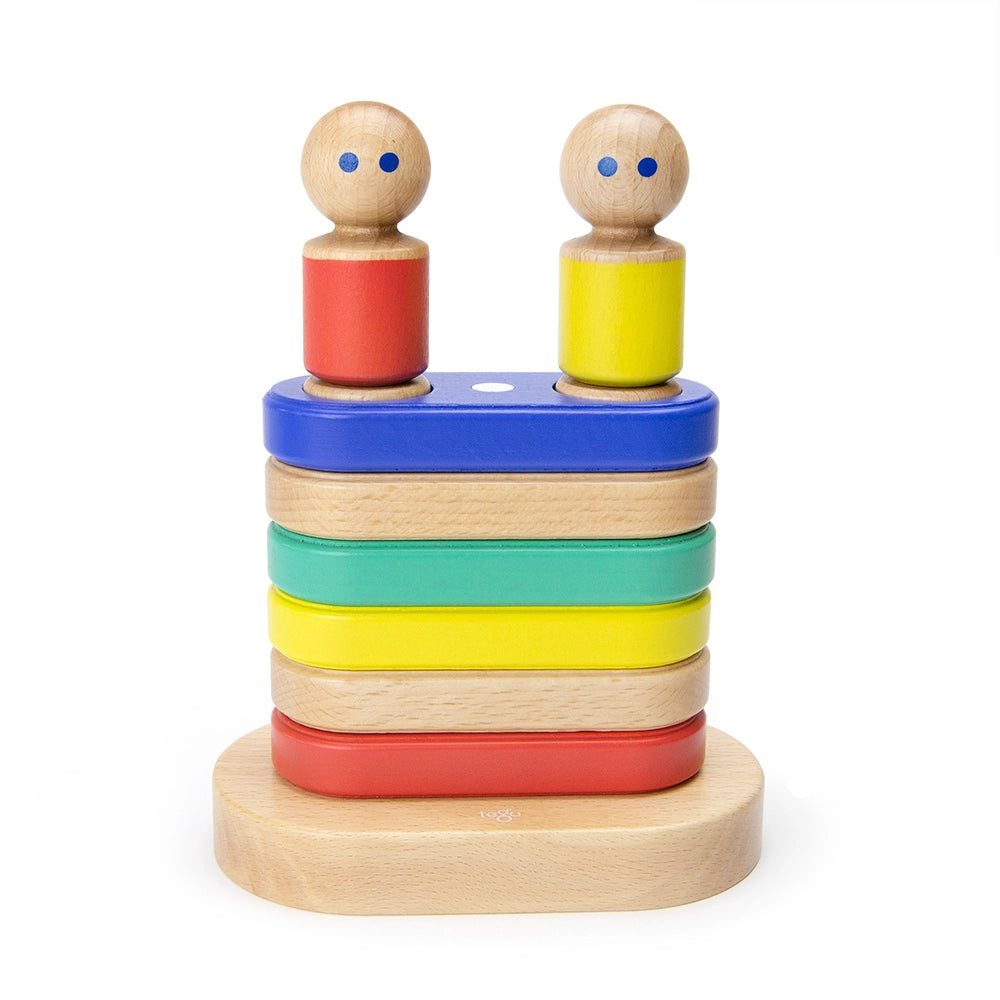 Rainbow Magnetic Stacking Blocks