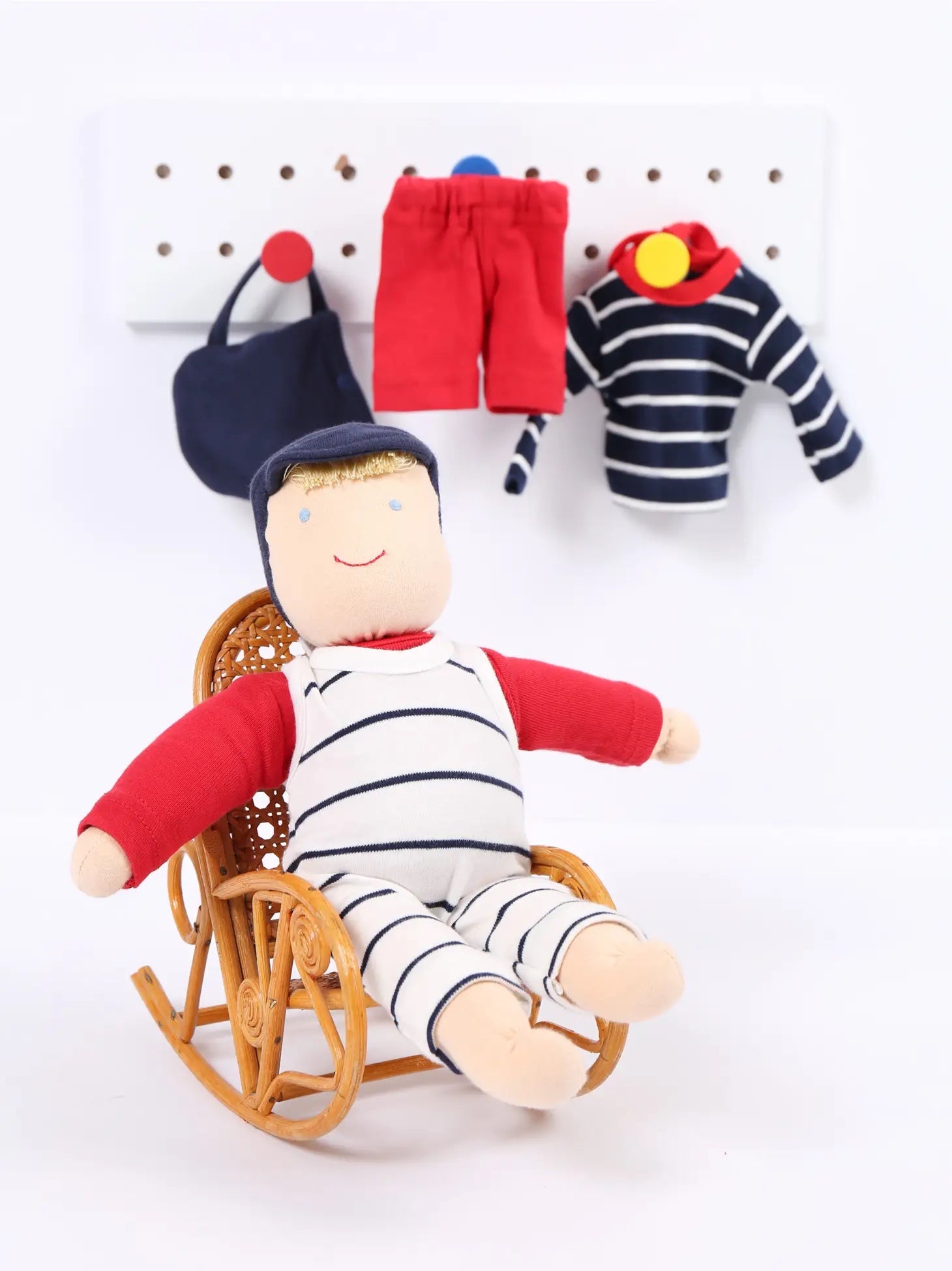 Henry waldorf dress up doll with clothes