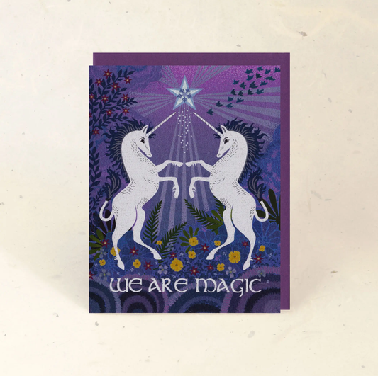 We are Magic Unicorn Greeting Card