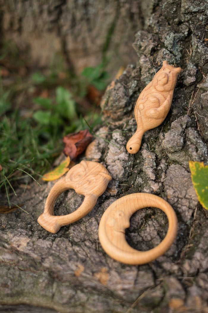 Wooden Baby Teethers
