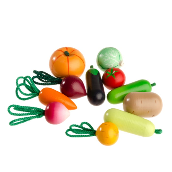 Wooden Vegetables by Poppy Toys